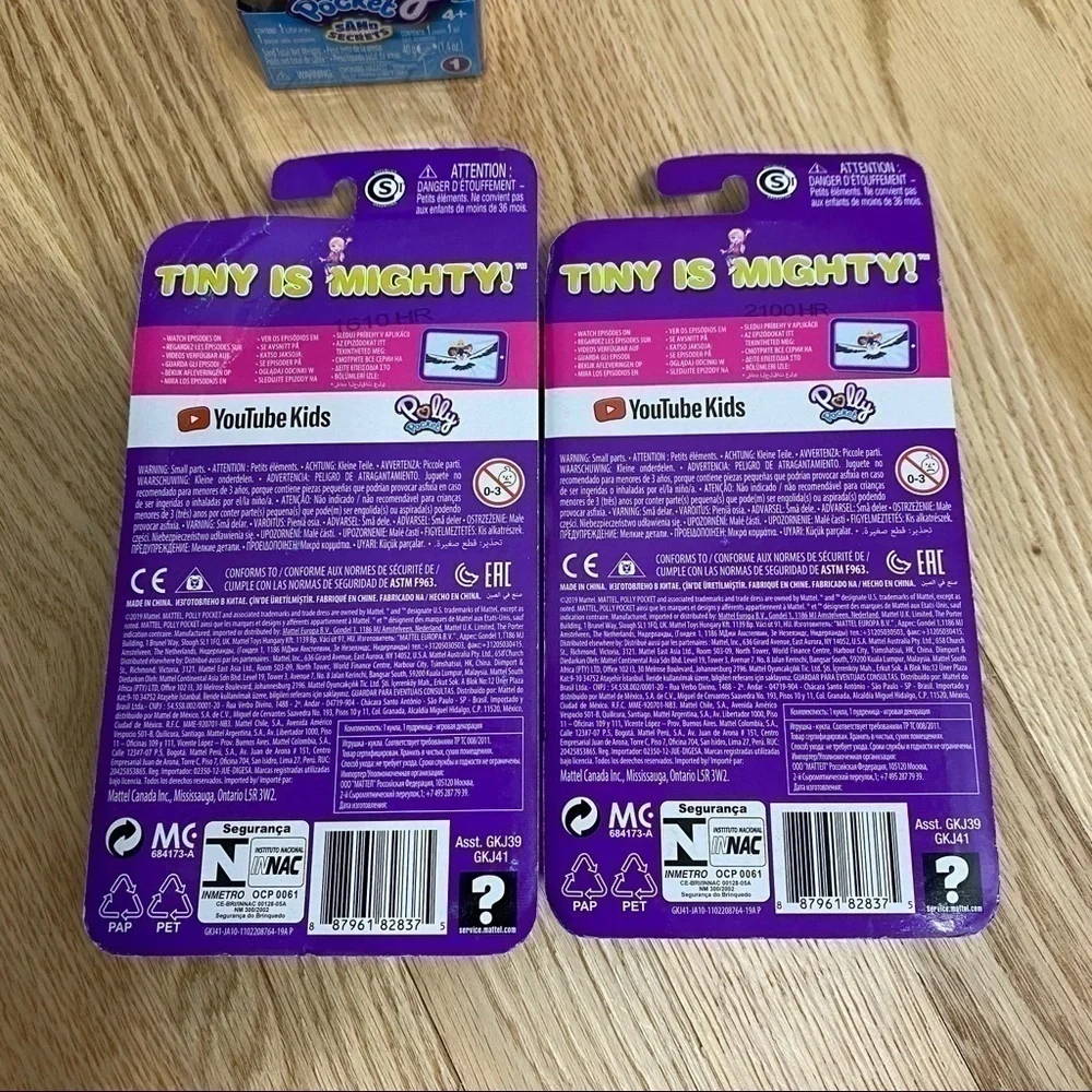 Polly Pocket Playset Bundle NWT Sand Secrets